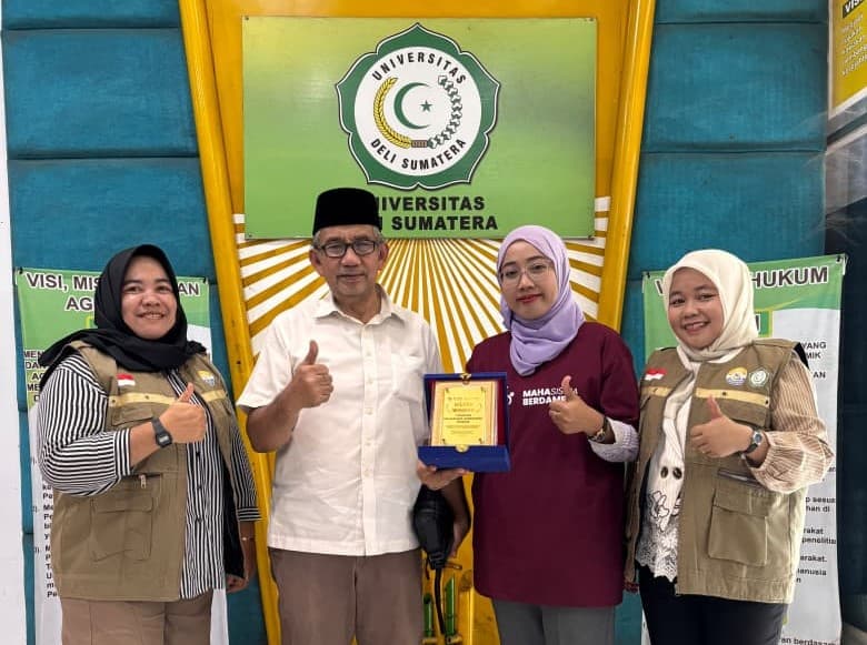 Mahasiswa Universitas Deli Sumatera Raih Medali Silver Program Mahasiswa Berdampak 2026 Lewat Inovasi Rehabilitasi Lahan Pascabencana