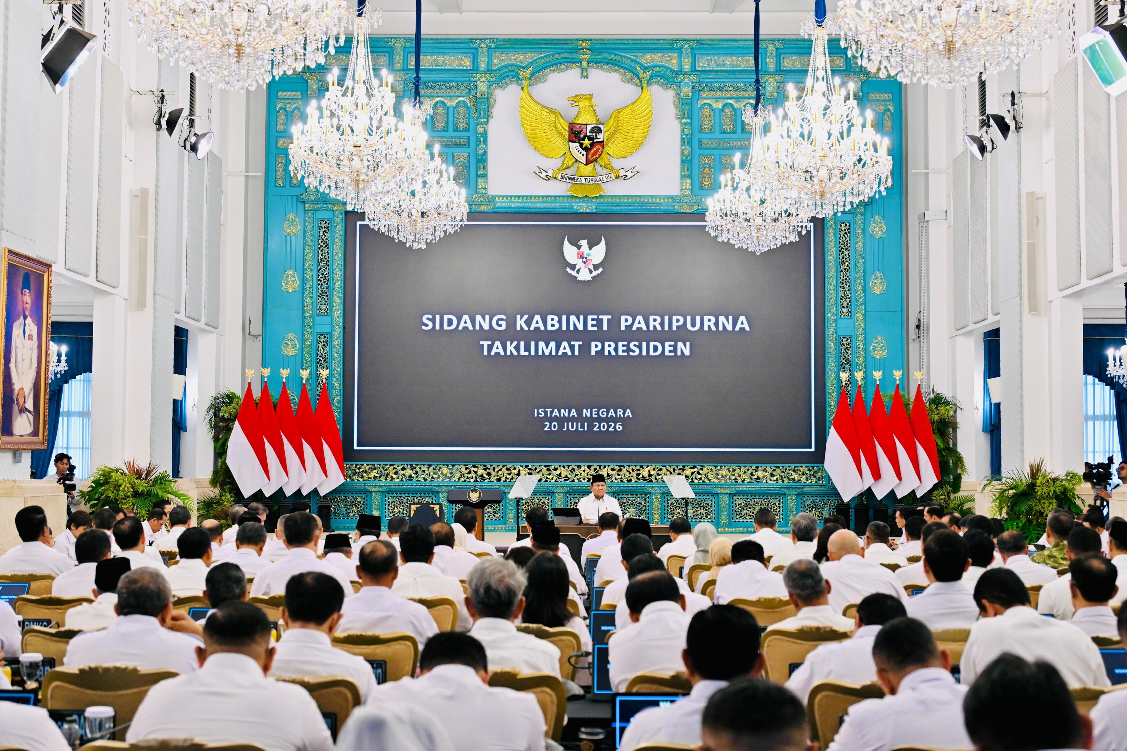 Sidang Kabinet Paripurna, Presiden RI Ungkap Upaya Perluasan Akses Pendidikan Melalui Program KIP Kuliah dan SMA Unggul Garuda