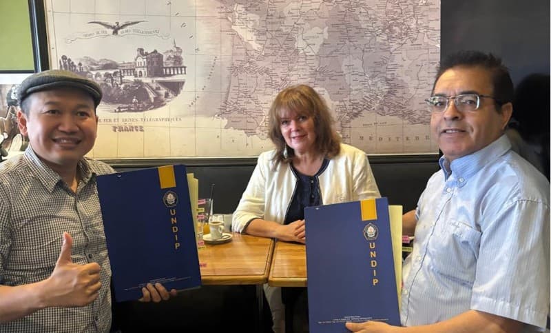 UNDIP Perkuat Rencana Double Degree Master dengan Paris-Saclay melalui Lawatan Wakil Rektor IV ke Prancis