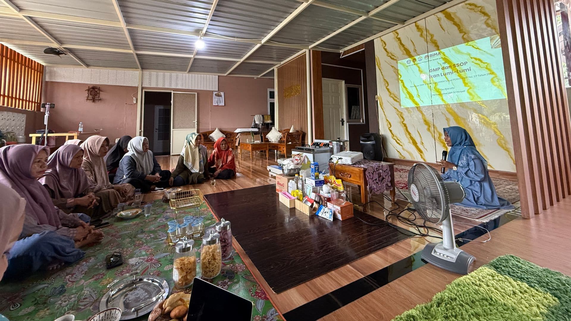 Gagas Program LUMI-CIRCLE, Tim Dosen UTU Solusikan Kendala Produksi dan Kemasan UMKM Panggong