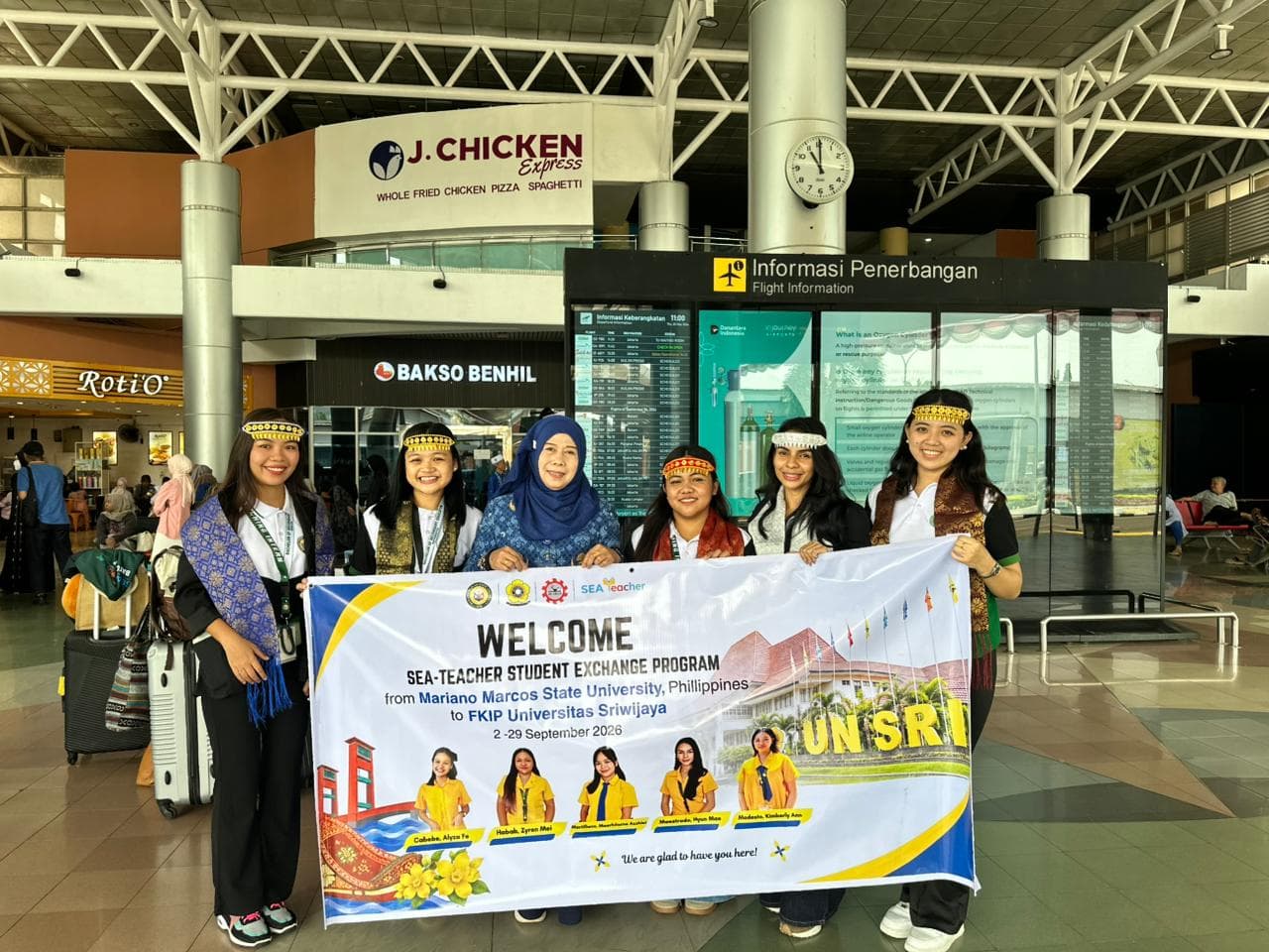 FKIP UNSRI Sambut Lima Mahasiswa MMSU Filipina Peserta SEA-Teacher Inbound 2026