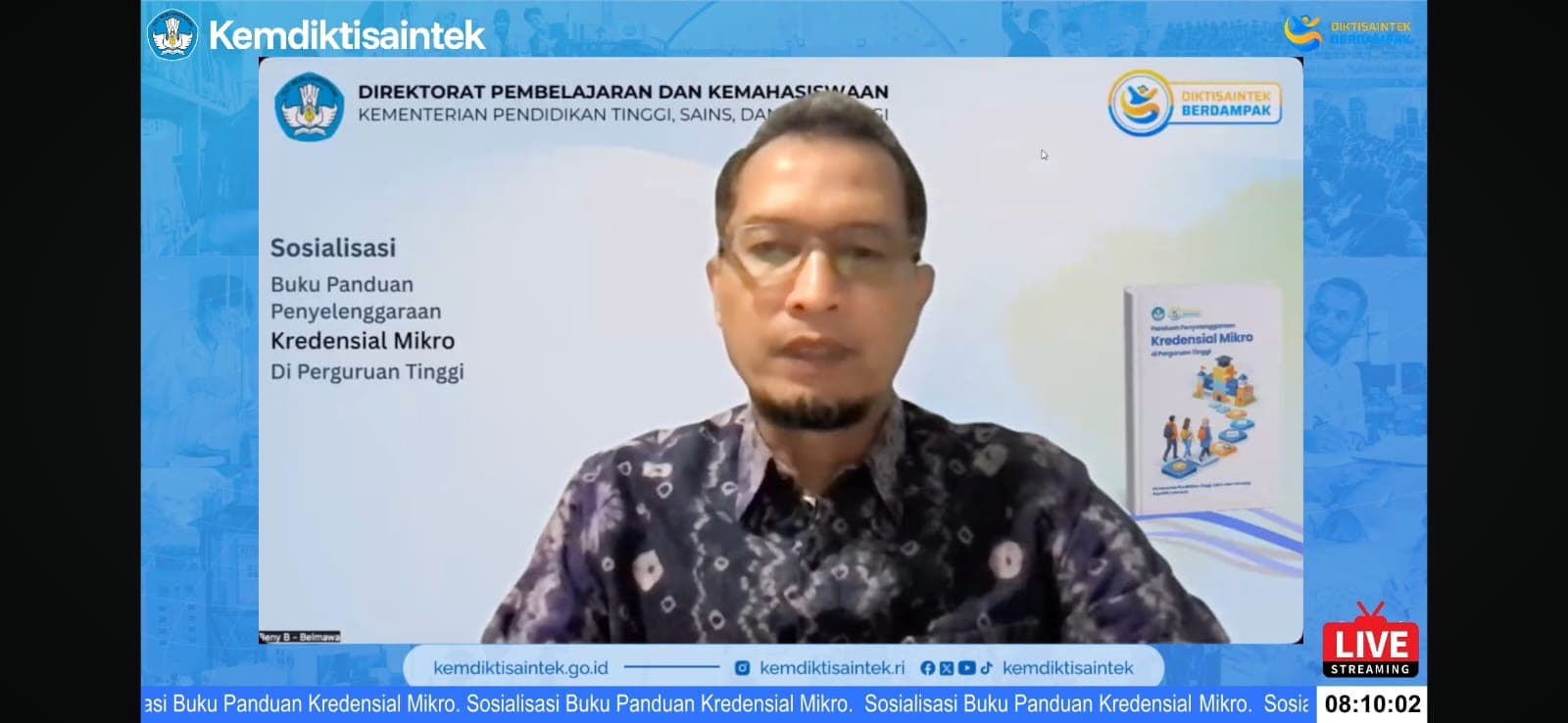Kemdiktisaintek Luncurkan Panduan Kredensial Mikro, Terobosan Belajar Fleksibel untuk Cetak Lulusan Siap Kerja