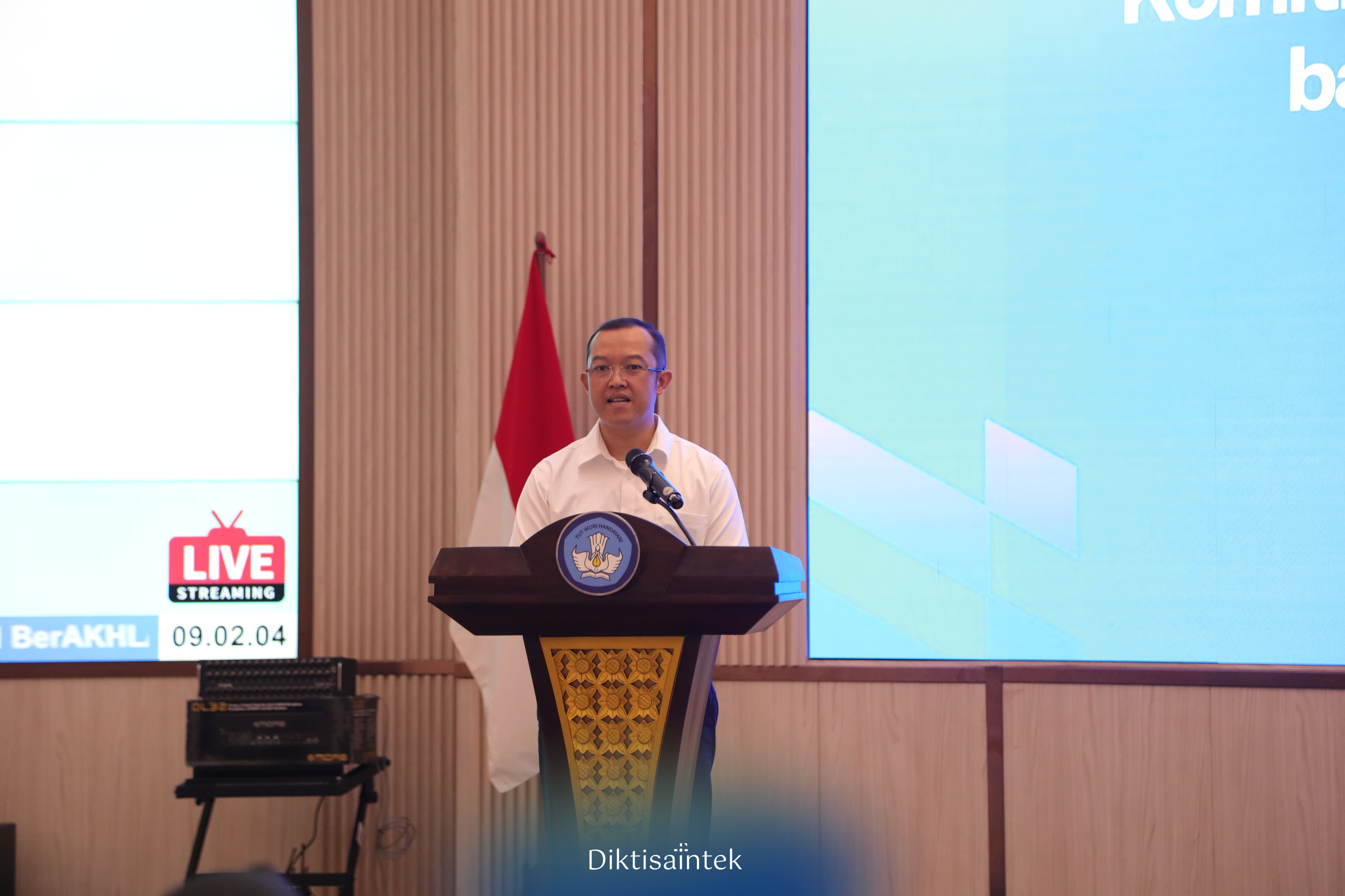 Kemdiktisaintek Perkuat Integritas dan Kompetensi Pegawai, dengan Budaya Kerja BerAKHLAK,