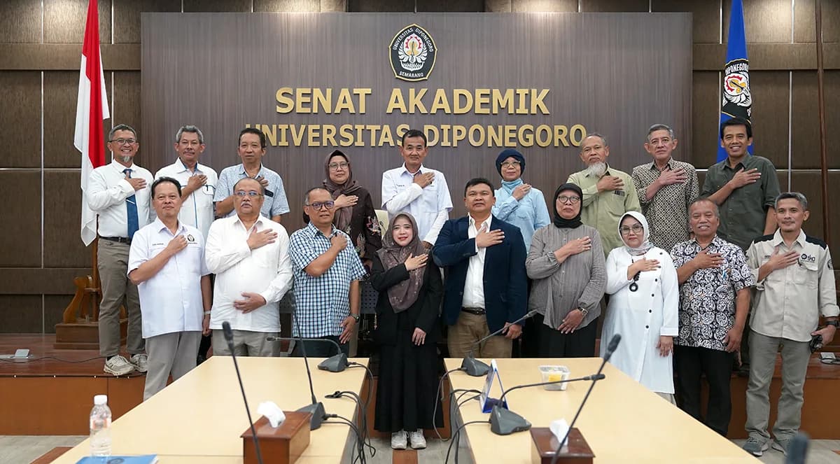 Calon Guru Besar FT UNDIP Jawab Tantangan Krisis Air dan Pengolahan Limbah