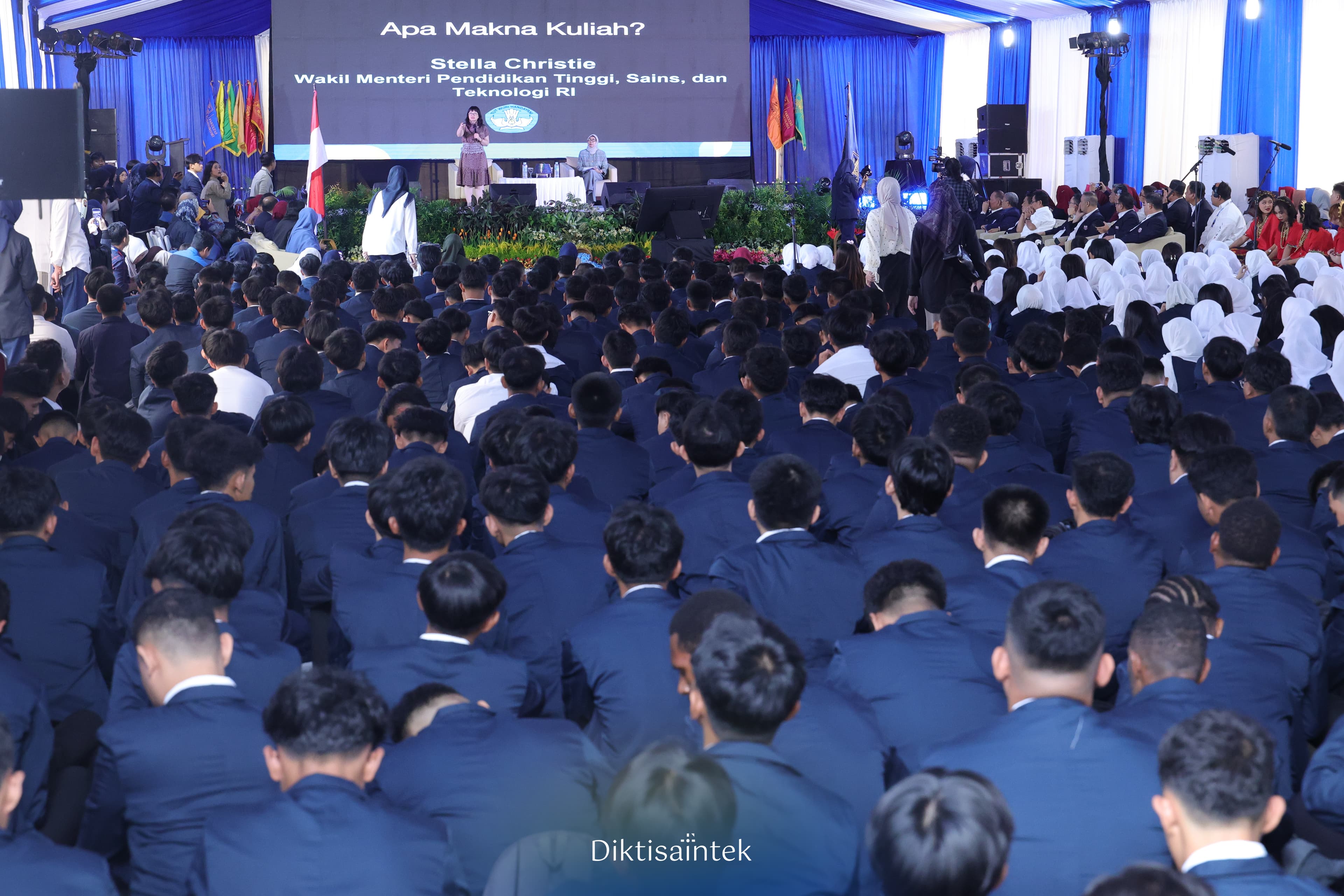 Wamendiktisaintek Stella Ajak Mahasiswa Baru Unibos Jadi Generasi yang Siap Hadapi Perubahan