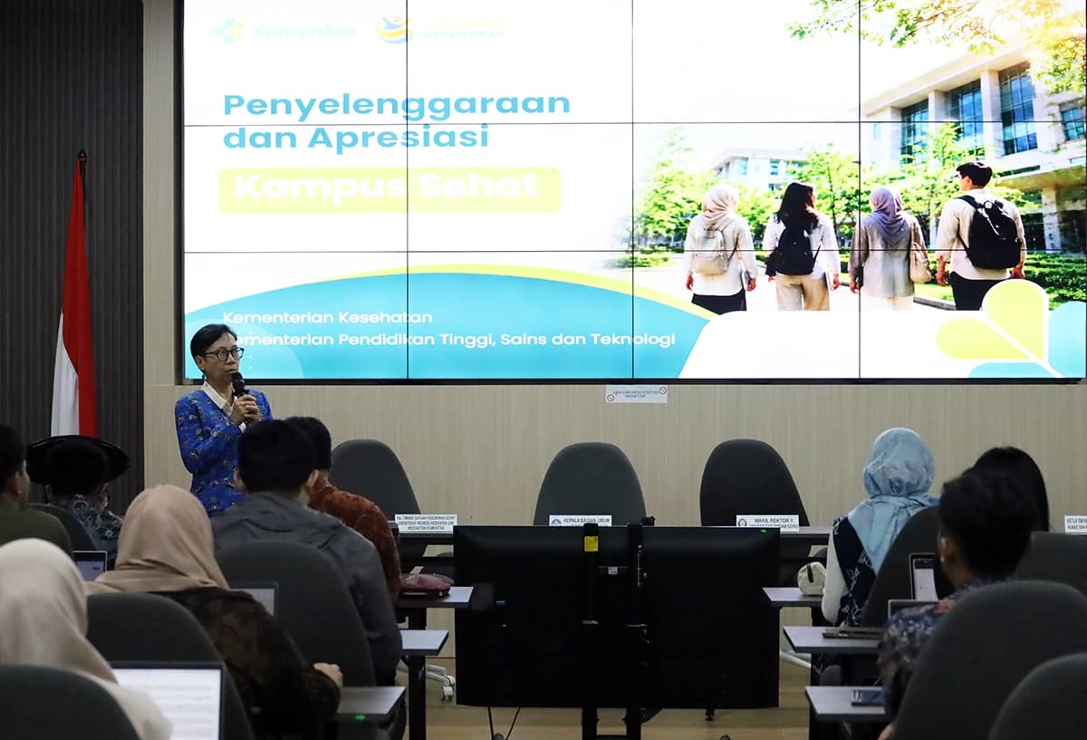 Ciptakan Kampus Sehat, UNDIP Gelar Uji Coba Sistem Informasi Kampus Sehat bersama Kemenkes dan Kemdiktisaintek